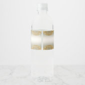 金ゴールド華美ボトル用ラベル ペットボトルラベル (裏面)