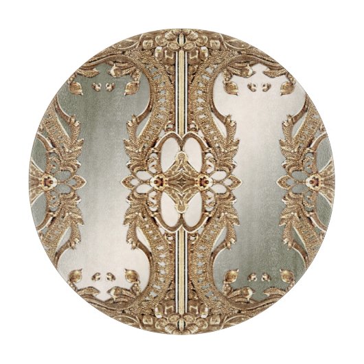 金ゴールド華美切削ボード カッティングボード (正面)