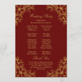 金ゴールド華美結婚フローラ プログラム (裏面)