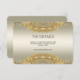 金ゴールド華美詳細エンクロージャカード エンクロージャーカード