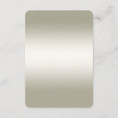 金ゴールド華美詳細エンクロージャカード エンクロージャーカード (裏面)