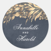 金ゴールド葉ガーデンビューティフルシール