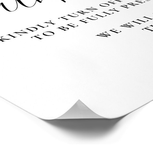 金ゴールド葉グリー結婚ズの非接続式 ポスター (角)