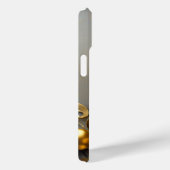 金ゴールド葉テーマ Case-Mate iPhoneケース (裏面 / 右)
