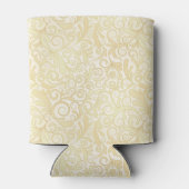 金ゴールド葉フローラパターン 缶クーラー (裏面)