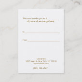 金ゴールド葉美しいサロン及びスパギフト券 割引カード