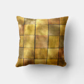 金ゴールド葉 クッション (裏面)