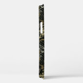 金ゴールド蓮飾りの三日月型黄金色 Case-Mate iPhoneケース (裏面 / 右)