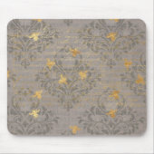 金ゴールド蜂およびスクロール マウスパッド (正面)