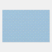 金ゴールド蜂の青と金ゴールド包装紙シート ラッピングペーパーシート (正面)