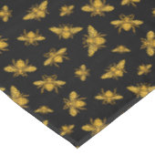 金ゴールド蜂オンブラック  テーブルクロス (アングル)