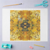 金ゴールド蝶デクページ紙 薄葉紙 (クラフト)