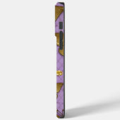 金ゴールド蝶パーソナライズされた名 Case-Mate iPhoneケース (裏面 / 左)