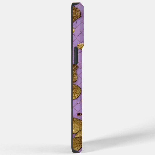 金ゴールド蝶パーソナライズされた名 Case-Mate iPhoneケース (裏面 / 右)