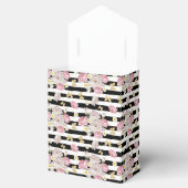 金ゴールド蝶フローラテーマ誕生日写真パーティー フェイバーボックス (オープン)