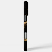 金ゴールド蝶ブラック Case-Mate iPhoneケース (裏面 / 右)