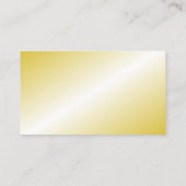 金ゴールド蝶ホームヘルス気に名刺 名刺 (裏面)