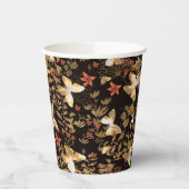 金ゴールド蝶紙カップ 紙コップ (左)