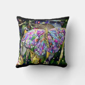 金ゴールド蝶！ クッション (裏面)