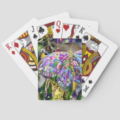 金ゴールド蝶 トランプ (裏面)