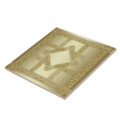 金ゴールド装飾セラミックタイル タイル (側面)