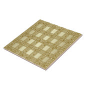 金ゴールド装飾セラミックタイル タイル (側面)