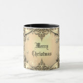 金ゴールド装飾ホリデーマグ マグカップ (中央)