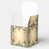 金ゴールド装飾用ホリデーギフトボックス フェイバーボックス (オープン)