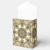 金ゴールド装飾用ホリデーギフトボックス フェイバーボックス (オープン)