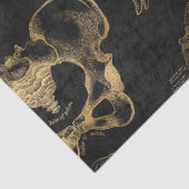 金ゴールド解剖学のスケッチBlack Decompage 薄葉紙 (詳細)