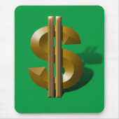 金ゴールド記号 マウスパッド (正面)