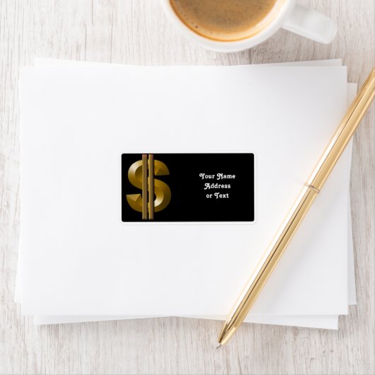 金ゴールド記号 ラベル (インサイチュ)