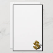 金ゴールド記号 便箋 (正面/裏面)