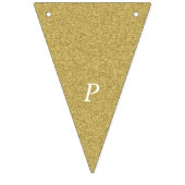 金ゴールド記念日 バンティングフラッグ (第3の旗)