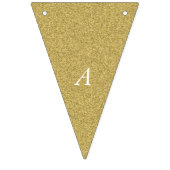 金ゴールド記念日 バンティングフラッグ (第2の旗)