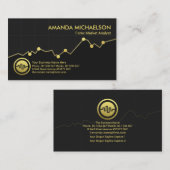 金ゴールド証券取引所のForex Dealer 名刺 (正面/裏面)