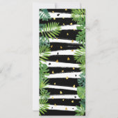 金ゴールド誕生会 招待状 (裏面)