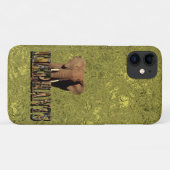 金ゴールド象デザイン、 Case-Mate iPhoneケース (裏面(横))