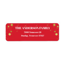 金ゴールド赤レトロ