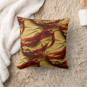 金ゴールド赤装飾用クッション クッション (ブランケット)