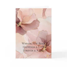 金ゴールド赤面ピンク結婚の花