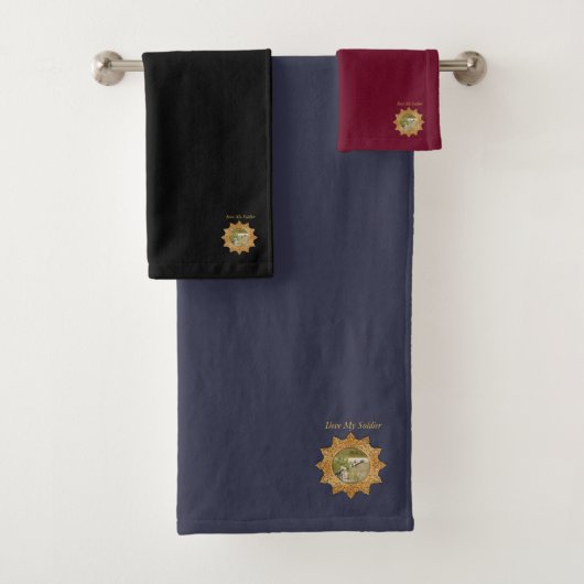 金ゴールド軍アンチ戦車誘導ミサイル(ミックス) バスタオルセット (インサイチュ)