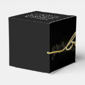 金ゴールド輝くルックス《写真》ぼけ味信じクリスマス フェイバーボックス (裏面サイド)