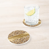 金ゴールド輝く星 コースター (側面)