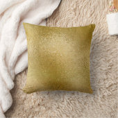 金ゴールド輝く輝く背景 クッション (ブランケット)