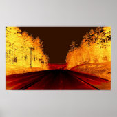 金ゴールド道路 ポスター (正面)