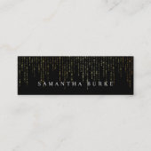 金ゴールド選択 スキニー名刺 (正面)