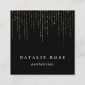 金ゴールド選択 スクエア名刺 (正面)