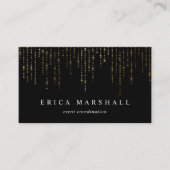 金ゴールド選択 名刺 (正面)