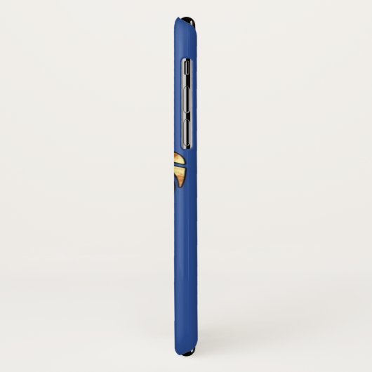 金ゴールド部族ハワイアンシータートル Case-Mate iPhoneケース (裏面/左)